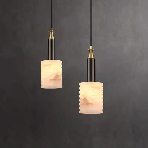 Suspension créative simple et luxueuse en marbre espagnol - vue 2 sur 6