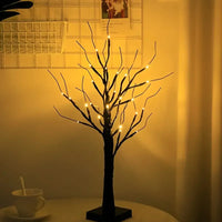 Lampe à poser bonsaï arbre lumière 24 perles à LED
