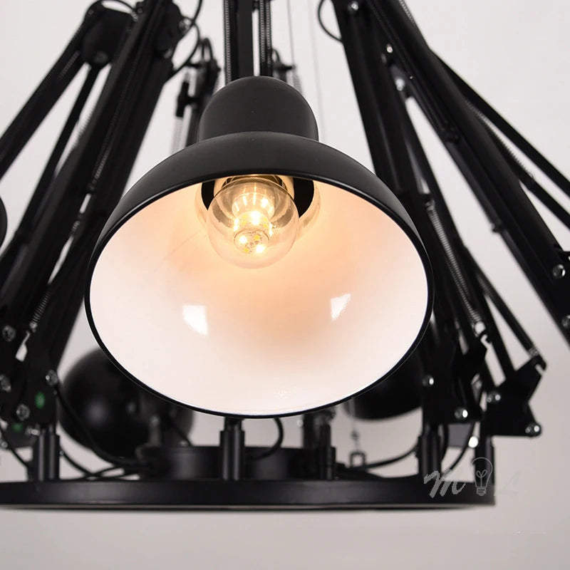 suspension moderne en forme d'araignée pour divers espaces - vue 5 sur 18