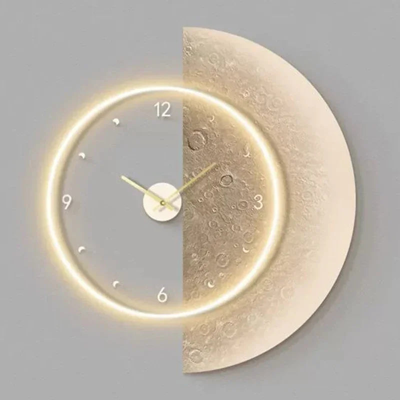 horloge murale à led design moderne pour décoration intérieure - vue 8 sur 10