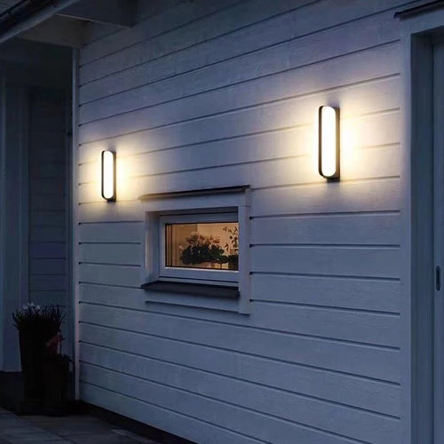applique murale led étanche double tête pour extérieur - vue 7 sur 8