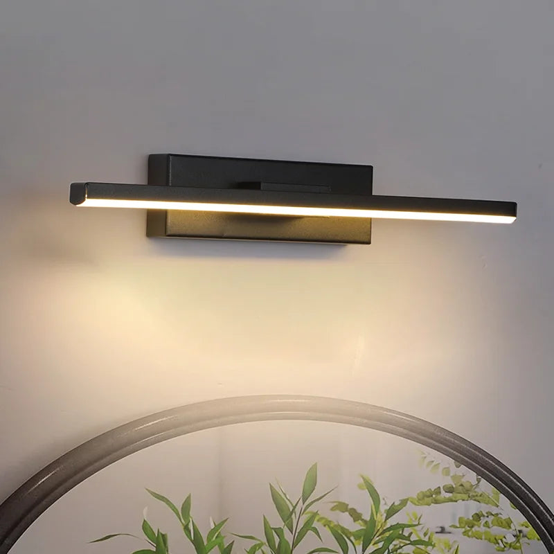 applique murale led moderne minimaliste rotative créative - vue 3 sur 7