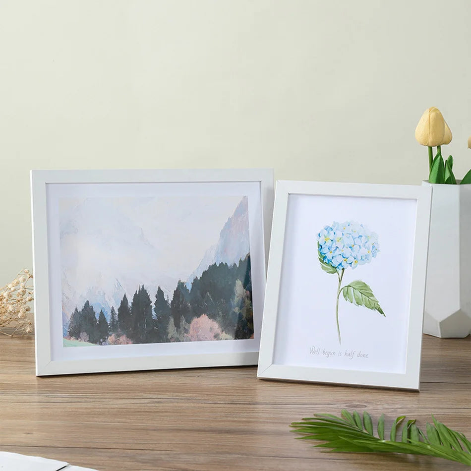 cadre photo en bois à suspendre avec plexiglas pour décoration photo - vue 4 sur 10