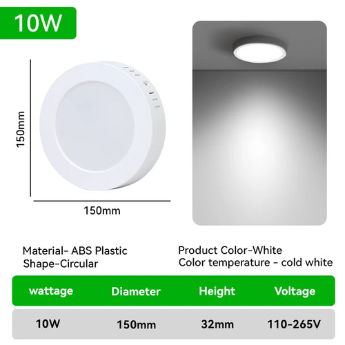 plafonnier à panneau led ultra fin pour intérieur - vue 12 sur 12