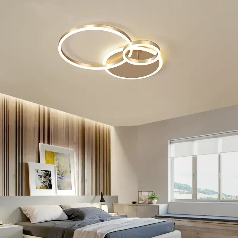 lustre led nordique réglable design maison éclairage luminaire - vue 2 sur 18