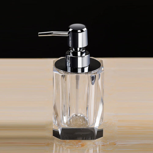 distributeur de savon en verre pour salle de bain créatif et pratique - vue 12 sur 12