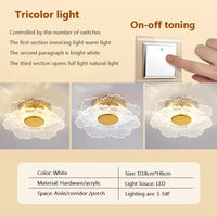 plafonnier led moderne en acrylique pour décoration intérieure