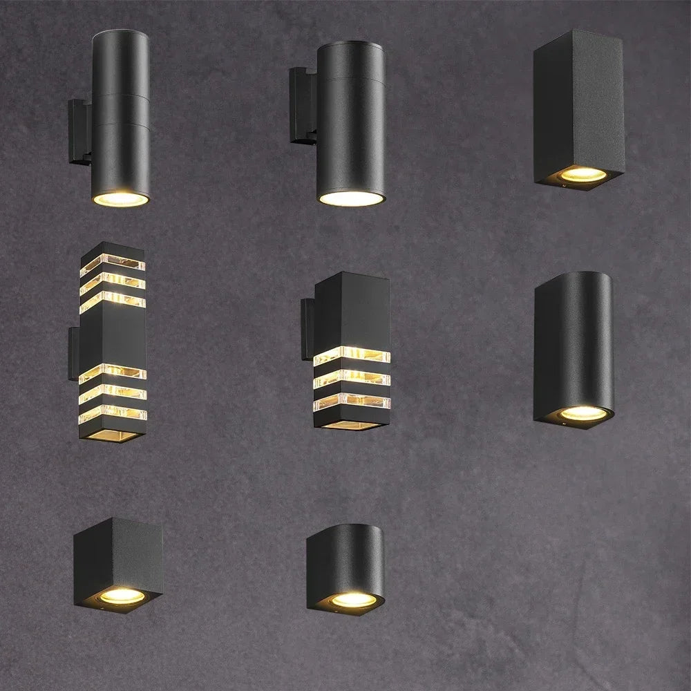 applique murale led imperméable avec capteur pour intérieur et extérieur - vue 2 sur 13