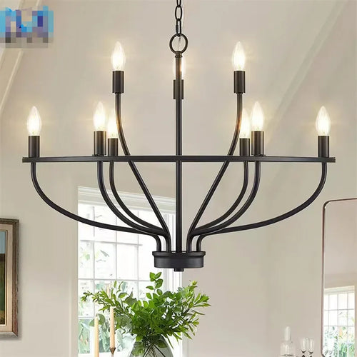 lustre suspension rétro led industriel anneau lumineux decorfixtures - vue 9 sur 12