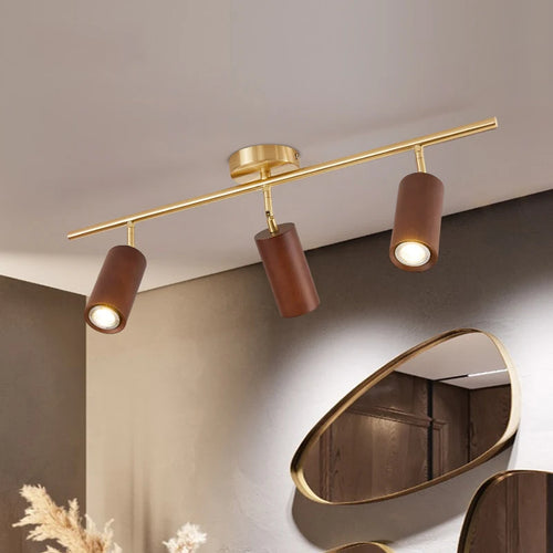 spot de plafond réglable en bois pour hôtel et magasin - vue 4 sur 13