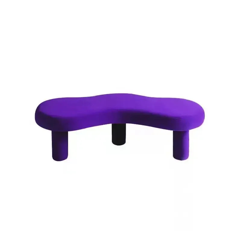 tabouret créatif moderne en tissu design nordique pour boutiques et entrées - vue 12 sur 15