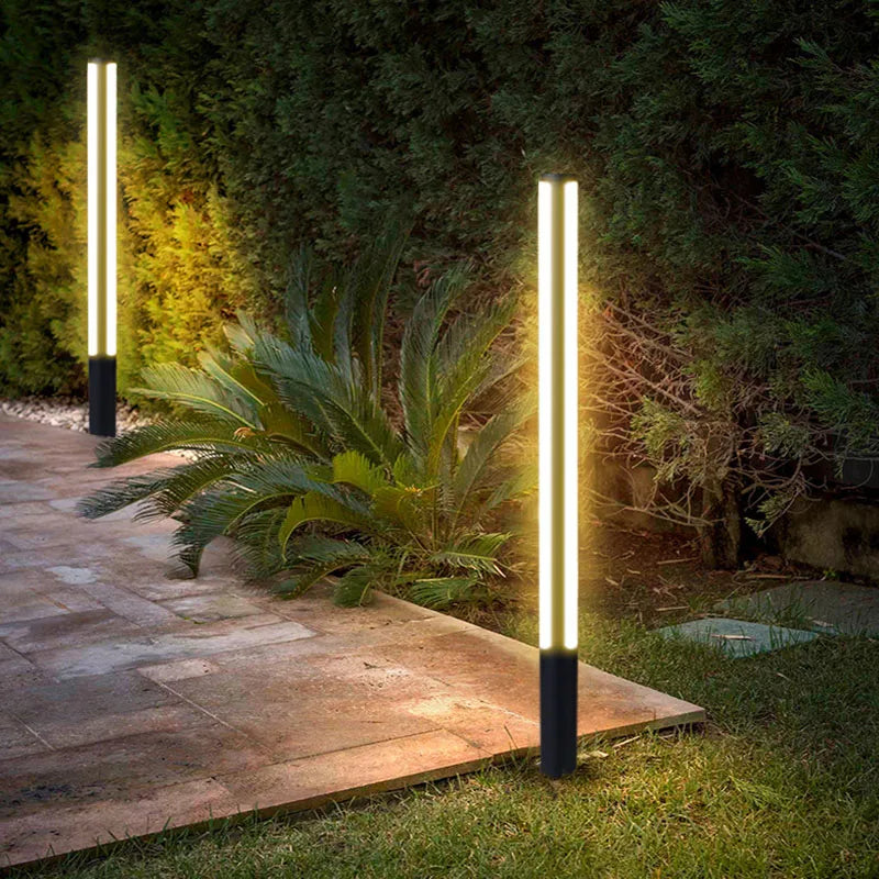 lampe extérieure led décorative étanche pour jardin et allée - vue 5 sur 8
