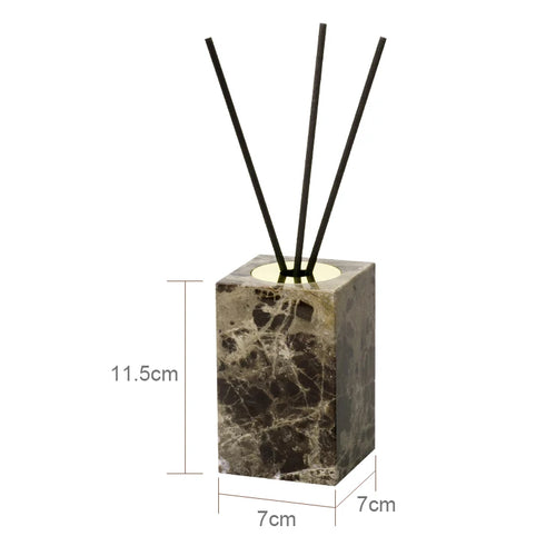 accessoires de salle de bain en marbre naturel ensemble luxe - vue 14 sur 27