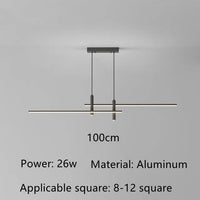 lustre led moderne pour île de cuisine et salon