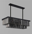 lustre moderne en cristal pour un éclairage élégant intérieur