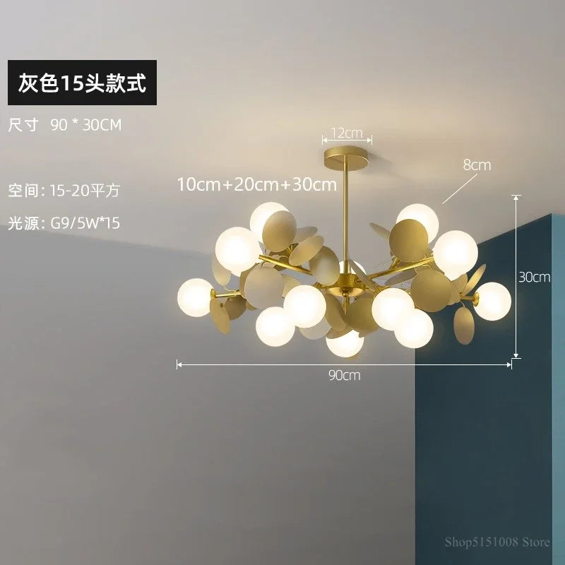 lampe design nordique créative pour ambiance chaleureuse et originale - vue 12 sur 24