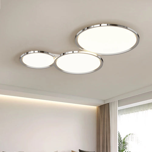 lustre led ultramince pour intérieur moderne et élégant - vue 2 sur 25