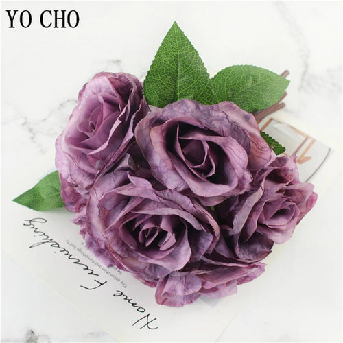 lot de 5 pivoines artificielles pour mariage et décoration intérieure - vue 15 sur 18