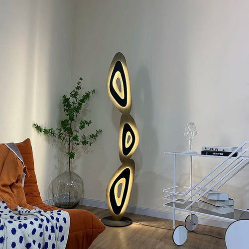 lampadaire led moderne design créatif art luminaires - vue 3 sur 5