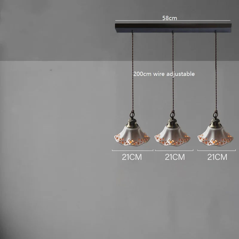 Suspension led en céramique moderne simple - vue 20 sur 29