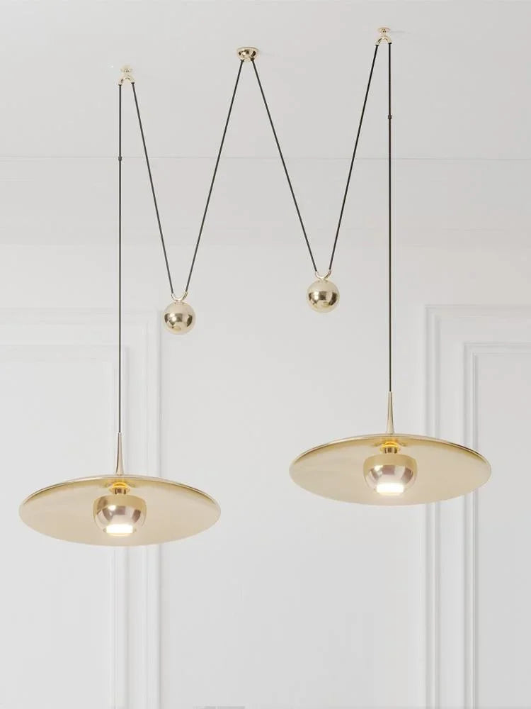 suspension spot luminaire led réglable postmoderne - vue 2 sur 14