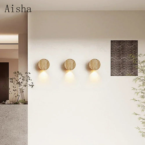 applique murale japonaise wabi sabi en pierre naturelle pour intérieur moderne - vue 5 sur 7