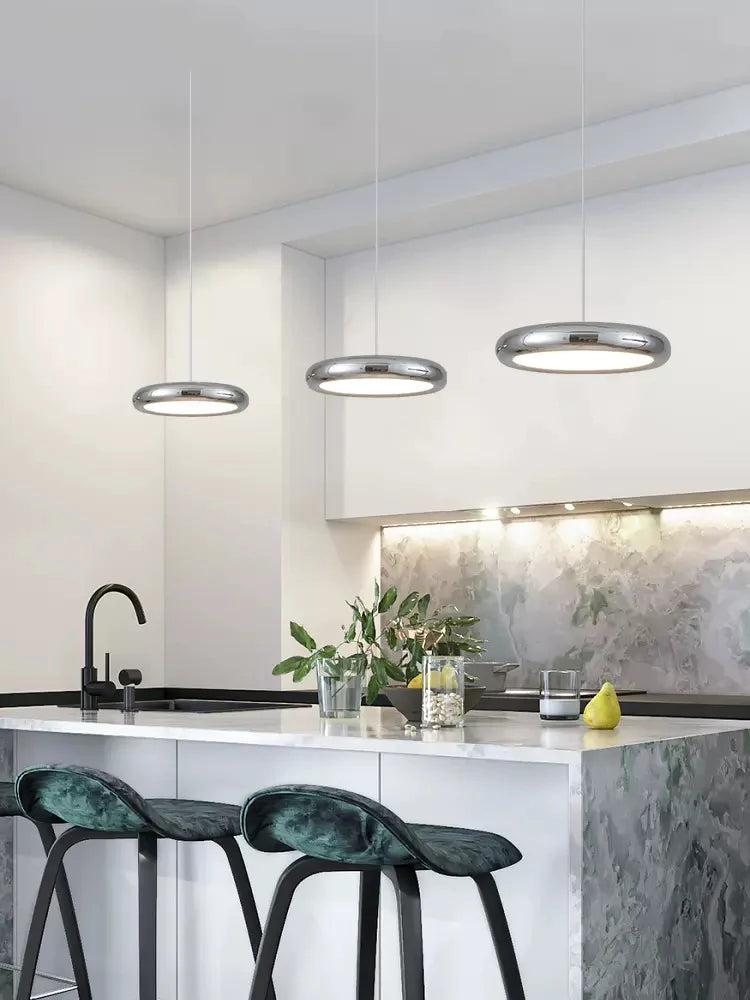 lampes de luxe suspendues avec télécommande pour restaurant - vue 4 sur 12