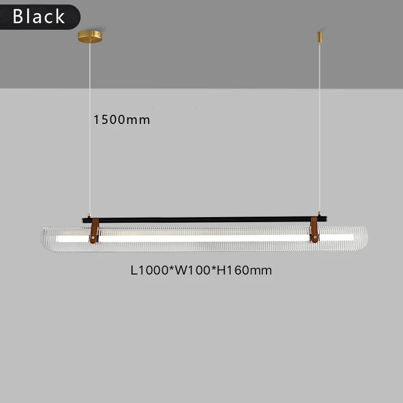 suspension design nordique tricolore pour espace contemporain