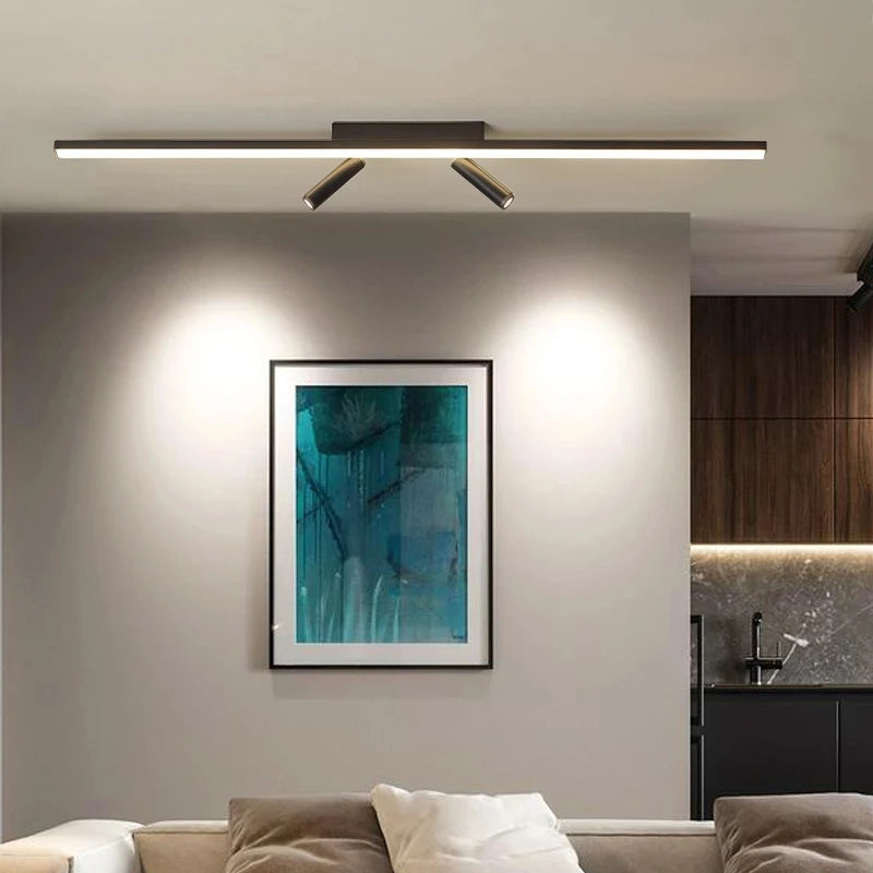 lustre moderne en led pour intérieur élégant et contemporain - vue 6 sur 15
