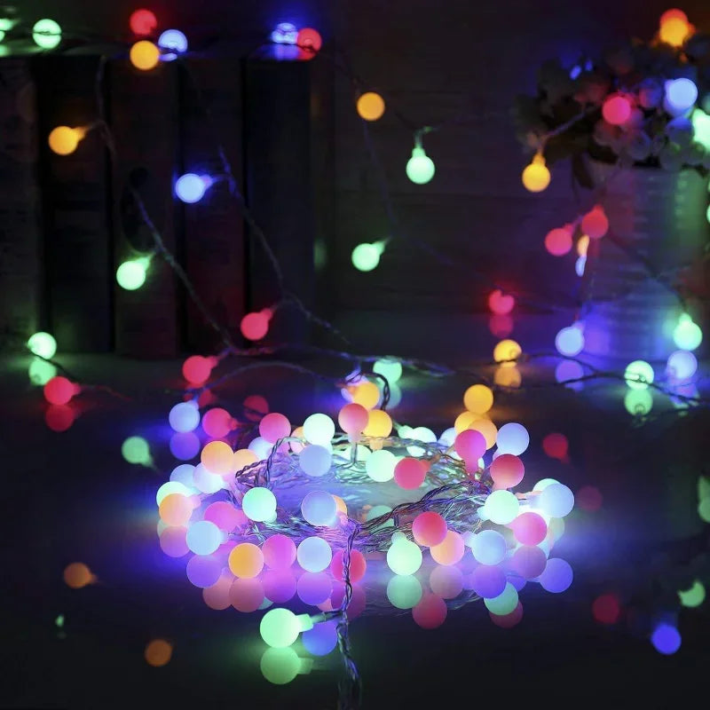 guirlande lumineuse led pour extérieur mariage jardin et Noël - vue 6 sur 9