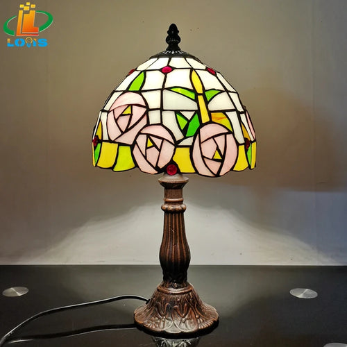 lampe à poser de style tiffany pour une ambiance chaleureuse