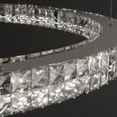 lustre en cristal design simple décoratif de luxe nouvelle collection
