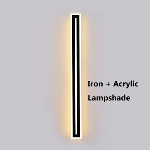applique murale led étanche moderne adaptée pour extérieur - vue 7 sur 6