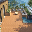 Dalles terrasse emboitables acacia impermeables 30 5 cm