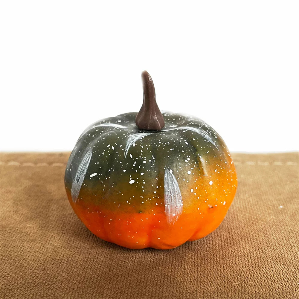 petite citrouille décorative pour halloween et fêtes artisanat - vue 12 sur 12