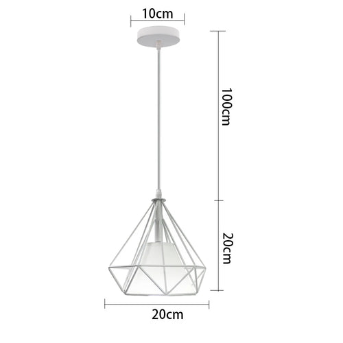 suspension rétro industrielle style loft vintage pour intérieur - vue 27 sur 30