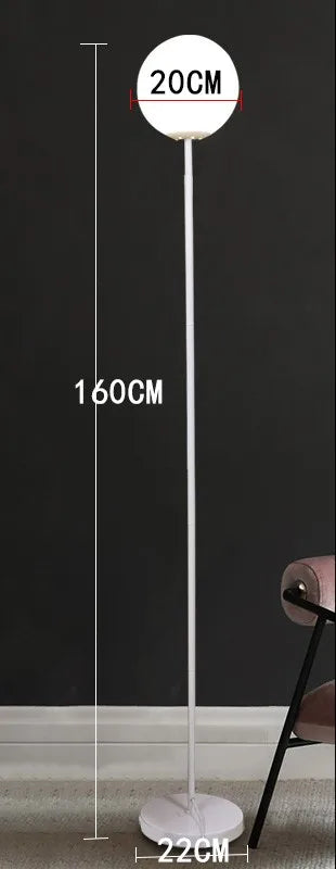 lampe de sol led nordique design créatif pour intérieur - vue 13 sur 14