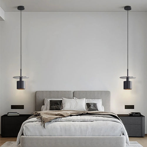 suspension LED en laiton avec cordon réglable pour bar - vue 4 sur 6