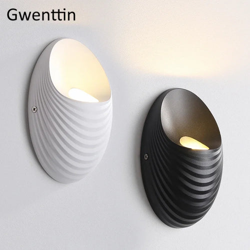 applique murale à led style nordique pour décoration intérieure - vue 3 sur 10