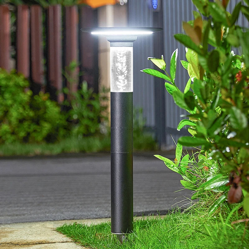 lampe solaire de jardin étanche led pour extérieur - vue 3 sur 12