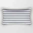 housse de coussin géométrique gris patchwork décorative pour chambre