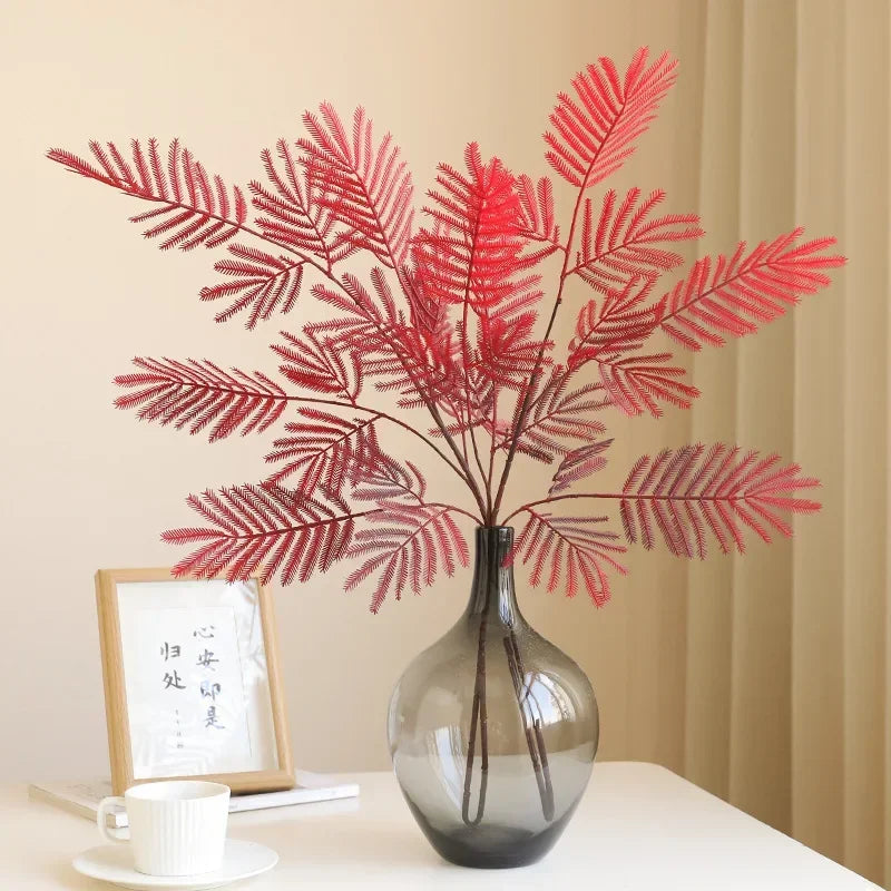 plante artificielle mimosa pour décoration rustique et accessoires photo - vue 3 sur 10
