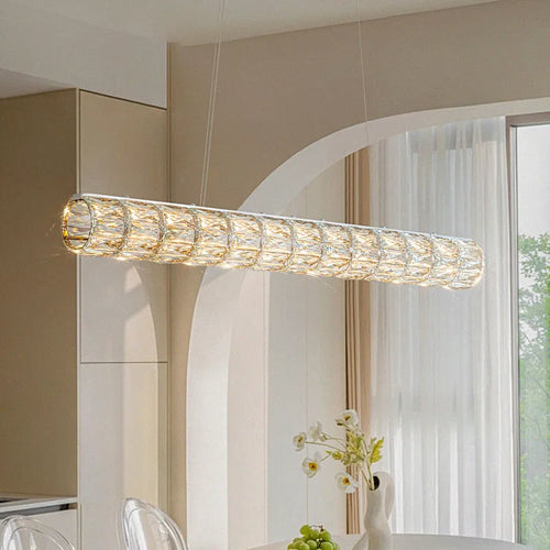 lustre moderne led en cristal k9 art décor maison - vue 3 sur 13