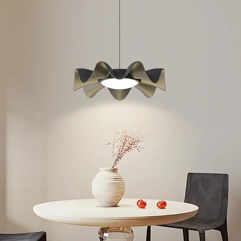 lustre led créatif style nordique pour décoration intérieure - vue 2 sur 8