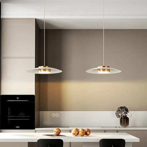 suspension moderne design led pour éclairage intérieur décoratif - vue 6 sur 8