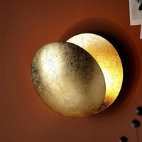 applique murale vintage éclipse solaire style nordique concept lunaire