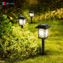 lanterne solaire rétro pour jardin et allée extérieure