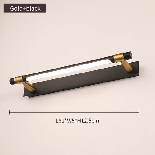 applique led moderne en cuivre pour miroir avant - vue 14 sur 15