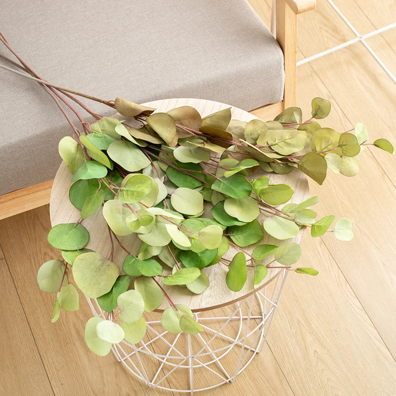 plante artificielle eucalyptus pour décoration automnale et arrangements DIY - vue 4 sur 16