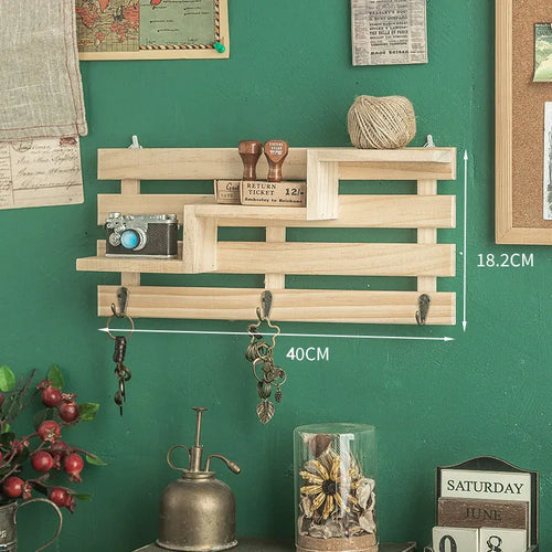 porte-clés mural décoratif avec crochet pratique pour clés - vue 14 sur 15